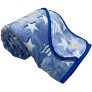 Svitap sleepwell Microplush luminous blanket Stars blue 150 × 200 cm - Blanket