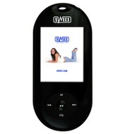 Sweex Blaze černý (black), 4GB, MP3/ MPEG-4 přehrávač, FM tuner, dig. záznamník, USB2.0 disk, sluchá - MP4 Player