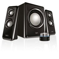 Sweex ARENA 2.1 černo stříbrné - Portable Speakers