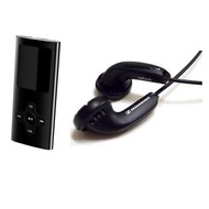 Sweex Vici 8GB FM+sennheiser sluchátka - MP4 Player