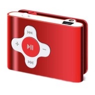 Sweex CLIPZ 4GB červený - MP4 Player