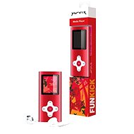 Yarvik FUNKICK 4GB red - MP4 Player