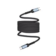 Swissten magnetic cable self-retracting USB-C / USB-C 1 m - Data Cable