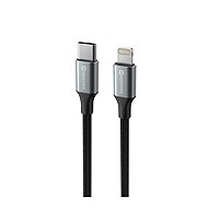 Swissten Data Cable Textile II USB-C / Lightning 1.5m black - Data Cable