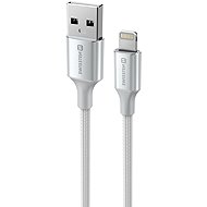 Swissten Data Cable Textile II USB / Lightning 1.5m white - Data Cable