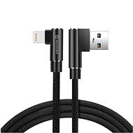Swissten Arcade Textile Data Cable USB/Lightning 1.2m Black - Data Cable