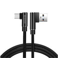 Swissten Arcade textile data cable USB/microUSB 1.2m black - Data Cable