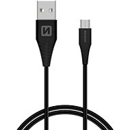 Swissten USB / microUSB data cable 1.5m black (6.5mm) - Data Cable