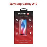 Swissten Case Friendly Samsung Galaxy A12 üvegfólia - fekete - Üvegfólia