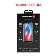 Swissten 3D Full Glue na Huawei P20 Lite čierne - Ochranné sklo