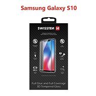 Swissten 3D Full Glue a Samsung Galaxy S10 készülékhez - fekete - Üvegfólia