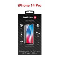Swissten Full Glue Apple iPhone 14 Pro 3D üvegfólia - fekete - Üvegfólia
