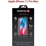 Swissten Full Glue iPhone 11 PRO MAX 3D üvegfólia - fekete - Üvegfólia