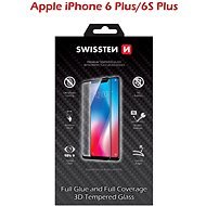 Swissten 3D Full Glue iPhone 6 Plus/ 6S Plus készülékhez, fekete - Üvegfólia