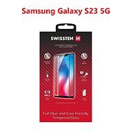 Swissten 3D Full Glue pro Samsung S911 Galaxy S23 5G černé  - Glass Screen Protector