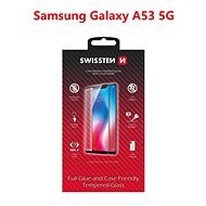 Swissten Full Glue Samsung A536 Galaxy A53 5G 3D üvegfólia - fekete - Üvegfólia