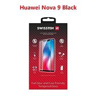 Swissten 3D Full Glue pre Huawei NOVA 9 čierne - Ochranné sklo