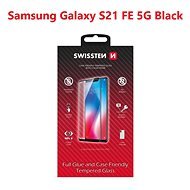 Swissten 3D Full Glue pre Samsung G990 Galaxy S21 FE 5G čierne - Ochranné sklo