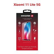 Swissten Full Glue Xiaomi 11 Lite 5G 3D üvegfólia - fekete - Üvegfólia
