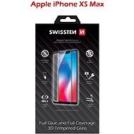 Swissten 3D Full Glue iPhone XS Max készülékhez, fekete - Üvegfólia