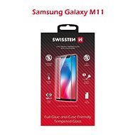 Swissten 3D Full Glue pro Samsung M115 Galaxy M11 černé  - Glass Screen Protector