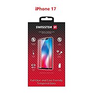 Swissten Case Friendly for Apple iPhone 17 black - Glass Screen Protector