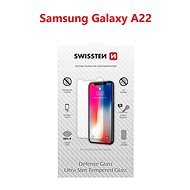 Swissten pre Samsung Galaxy A22 čierne - Ochranné sklo
