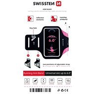 Swissten Arm Band Case Größe 6,0" - rosa - Handyhülle
