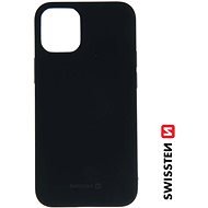 Swissten Soft Joy Apple iPhone 12 mini fekete tok - Telefon tok