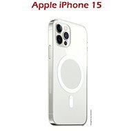 Swissten Clear Jelly MagStick Apple iPhone 15 átlátszó tok - Telefon tok