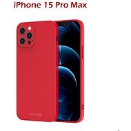 Swissten Soft Joy Apple iPhone 15 Ultra piros tok - Telefon tok