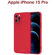 Swissten Soft Joy pro Apple iPhone 15 Pro červené - Phone Cover