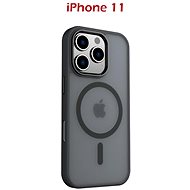Swissten MagStick Flex for iPhone 11 black - Phone Cover