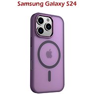 Swissten MagStick Flex for Samsung Galaxy S24 purple - Phone Cover