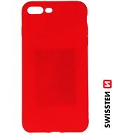 Swissten Soft Joy for Apple iPhone 7 Plus Red - Phone Cover