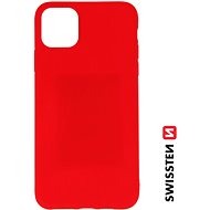 Swissten Soft Joy for Apple iPhone 11 Pro Max Red - Phone Cover