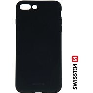 Swissten Soft Joy for Apple iPhone 7 Plus Black - Phone Cover