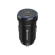 Swissten CL Adapter 2x USB-C PD 20 W black - Car Charger