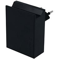 Swissten hálózati töltő lightning MFi SMART IC 2 x USB 3A fekete - Töltő adapter