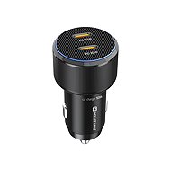 Swissten CL Adapter 2x USB-C PD 50 W black - Car Charger
