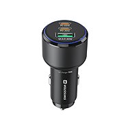 Swissten CL Adapter 2x USB-C PD + USB-A 95 W black - Car Charger