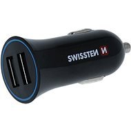 Swissten Adapter 2,4 A + USB-C Kabel - 1,2 m - Auto-Ladegerät