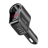 Swissten CL adapter with 1x CL, 1x UCB-C PD and 2x USB-A output, 108W - 216W - Car Charger