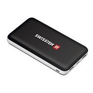 Swissten Black Core Slim Power Bank 10000mAh USB-C Input - Powerbanka