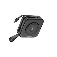 Swissten All-in-One Pro with interchangeable forks 10000 mAh 20W black - Power Bank