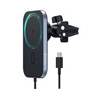 Swissten Magnetic Car Holder with 15W Wireless Charging (MagSafe compatible) - Phone Holder