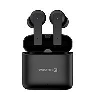 Swissten AluPods TWS Bluetooth Kopfhörer - Kabellose Kopfhörer