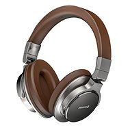 Swissten Jumbo Bluetooth stereo headphones silver/brown - Wireless Headphones