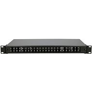 EXTRALINK Switch 24 SC duplex, 48 spojů, černý 48 core - Patch Panel