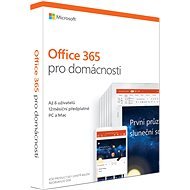 Microsoft Office 365 pre domácnosti SK (BOX) - Kancelársky softvér